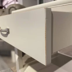 Beistelltisch Villa Cinquanta Holzwerkstoffe Cremeweiß