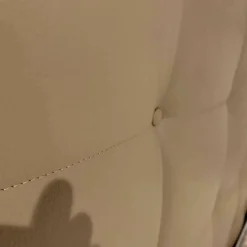 Bett Bohemian Leder Monza Braun mit Matratze H1/H2