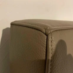 Bett Bohemian Leder Monza Braun mit Matratze H1/H2