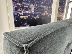 Bett Couture Stoff 8675 Blau mit 2 Matratzen Topper Plaid