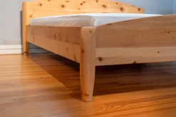 Bett Diogenes Zirbe Roh Ohne Matratzen Und Ohne Lattenrost