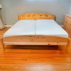 Bett Diogenes Zirbe Roh Ohne Matratzen Und Ohne Lattenrost