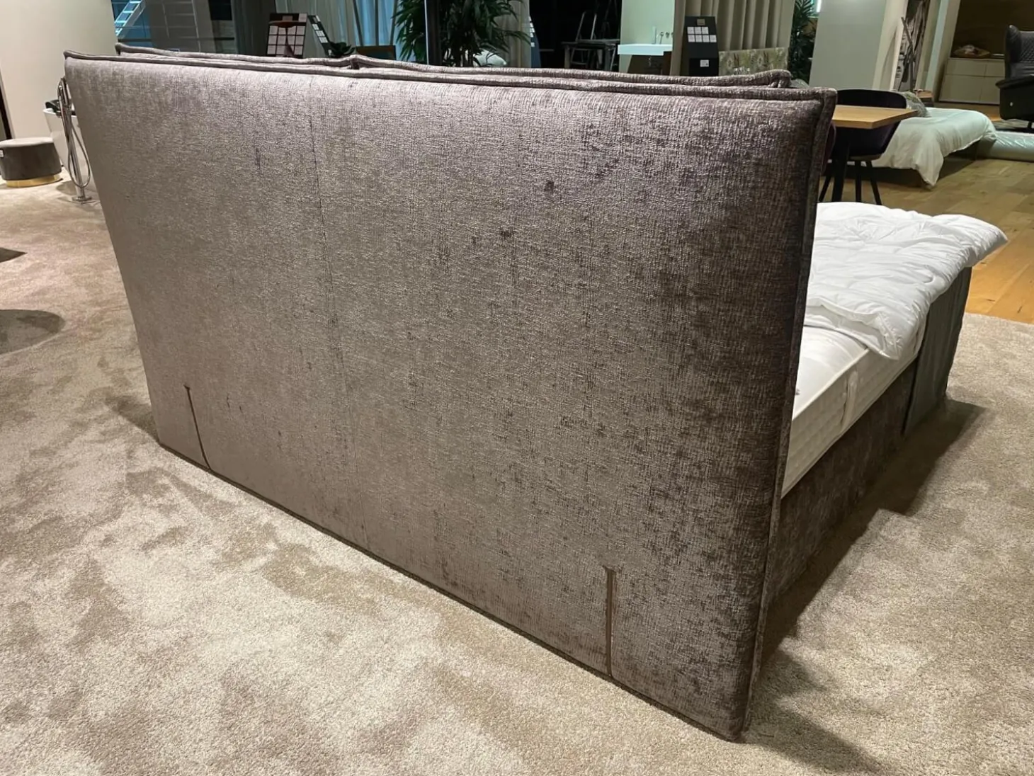 Bett Origins Complete Fold Stoff Emil-090-Lavendel Violett ohne Matratze