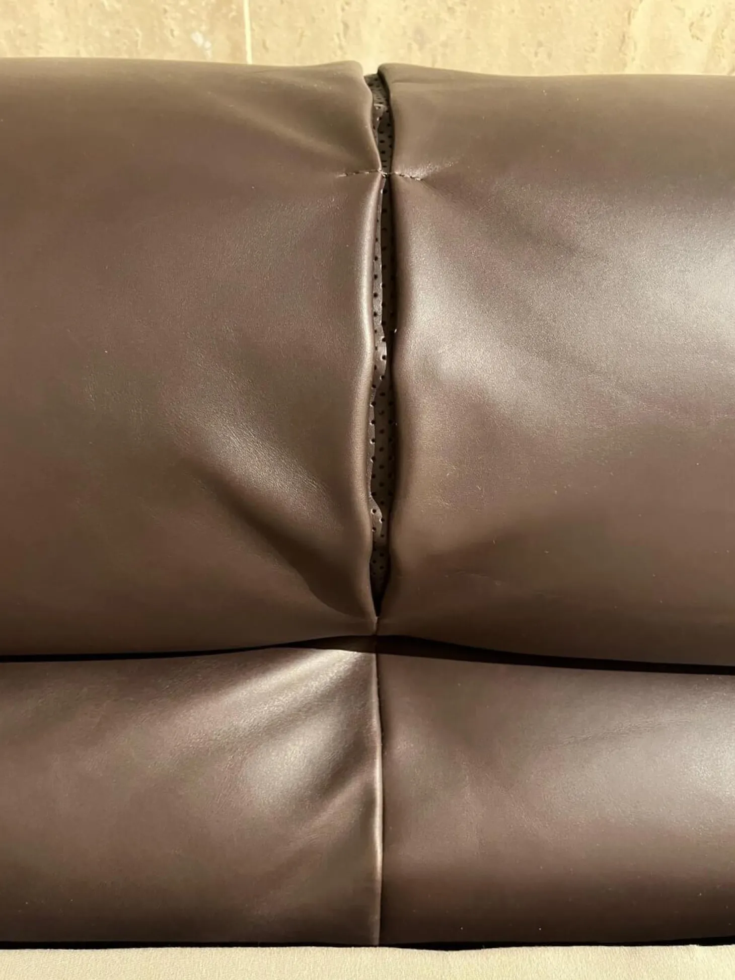 Bett Tufty Time Leder 1228350 Kora Dunkelbraun Füße Eiche Natur Inklusiv Matratze und Lattenrost