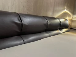 Bett Tufty Time Leder 1228350 Kora Dunkelbraun Füße Eiche Natur Inklusiv Matratze und Lattenrost