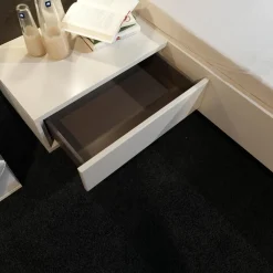 Bett Valea S71 69892 Lack R5 Brilliantgrau Hellgrau Weiß Kopfteil Dunkelgrau Inklusive Zubehör Inklusive Zubehör Ohne Matratze Ohne Lattenrost