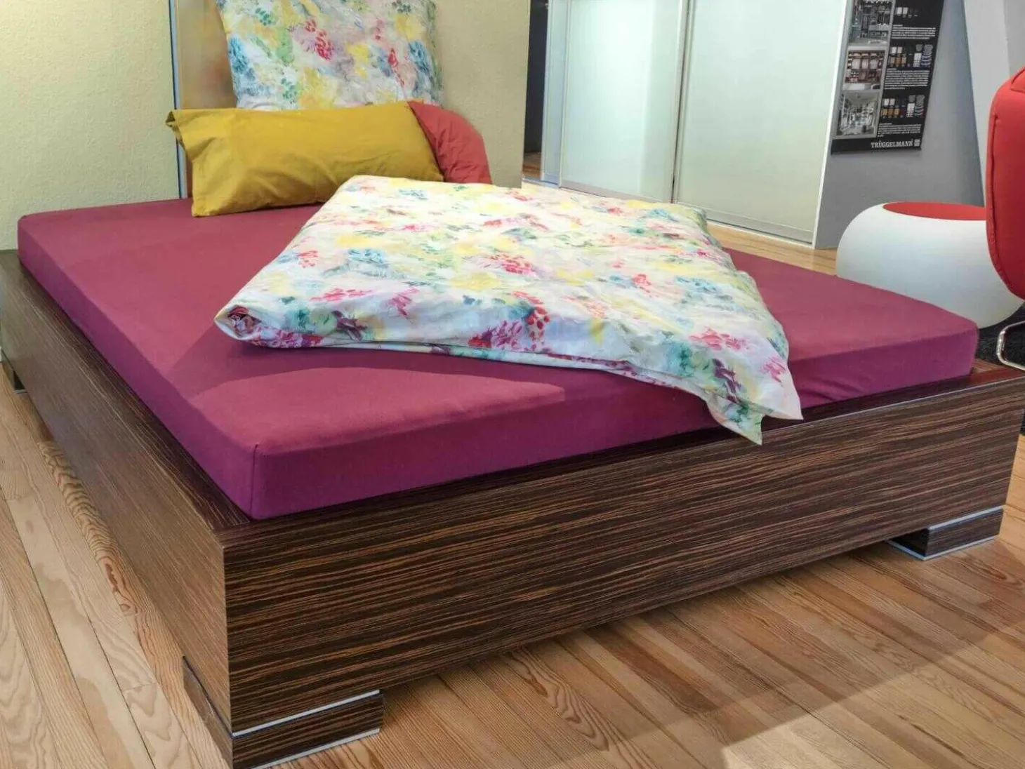 Bettgestell Makssarline Holz Ohne Matratze