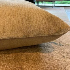 Bodenkissen Badawi Prenaiti CA0212 Stoff Seide Grau Braun