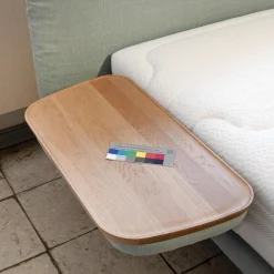 Boxspringbett Finesse Stoff KSC Mint Fuß Alu Rahmen Starr Mit 2 Matratzen Und 2 Nachtkkommoden