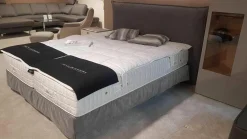 Boxspringbett Set Smart Volant mit 2 Matratzen Omega Spring H17 und Topper