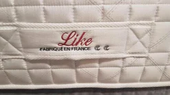 Boxspringbett Set Smart Volant mit 2 Matratzen Omega Spring H17 und Topper