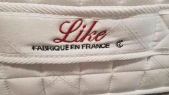 Boxspringbett Set Smart Volant mit 2 Matratzen Omega Spring H17 und Topper