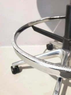 Bürostuhl Id Mesh Bezug Sitz Plano Nero Schwarz Rücken Diamond Mesh Nero F30 Schwarz Gestell Edelstahl Mit Rollen Schwarz