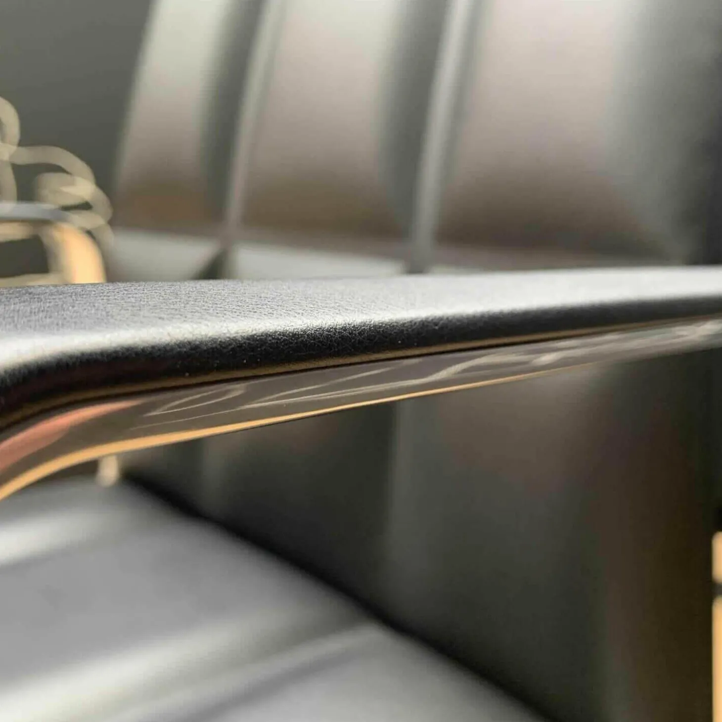 Bürostuhl Lead Chair Executive Leder Congress Schwarz Niedriger Rücken