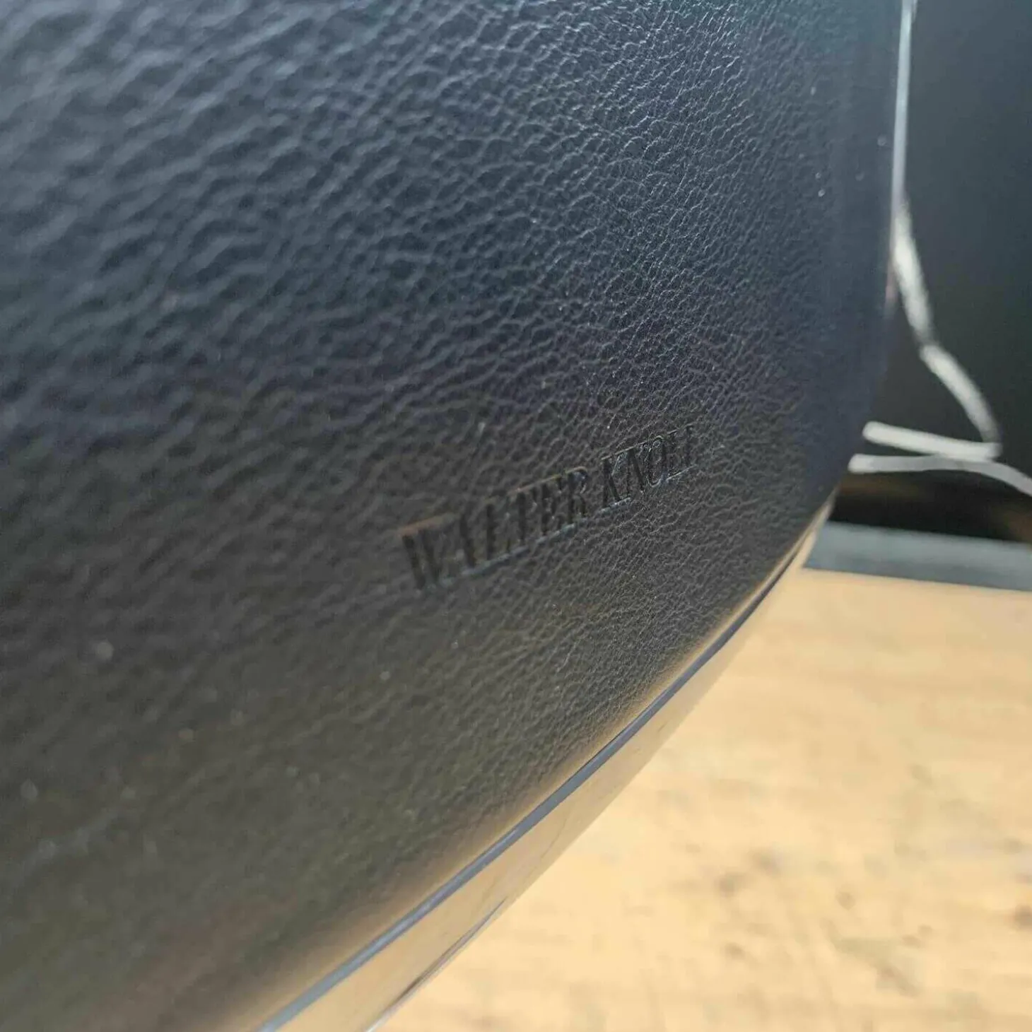 Bürostuhl Lead Chair Executive Leder Congress Schwarz Niedriger Rücken