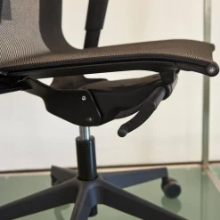 Bürostuhl Una Plus Bezug Stoff Mesh 01 Nero Schwarz Gestell Nylon Schwarz Struktur 115 Schwarz Mit 5 Stern Fuß Auf Rollen