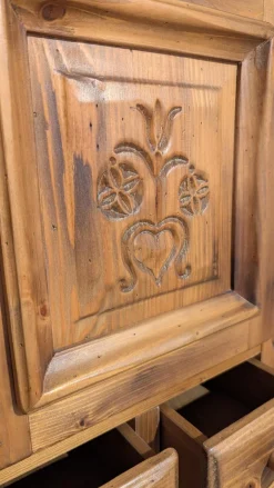 Buffett Anno 1600 Fichte Antik Gewachst