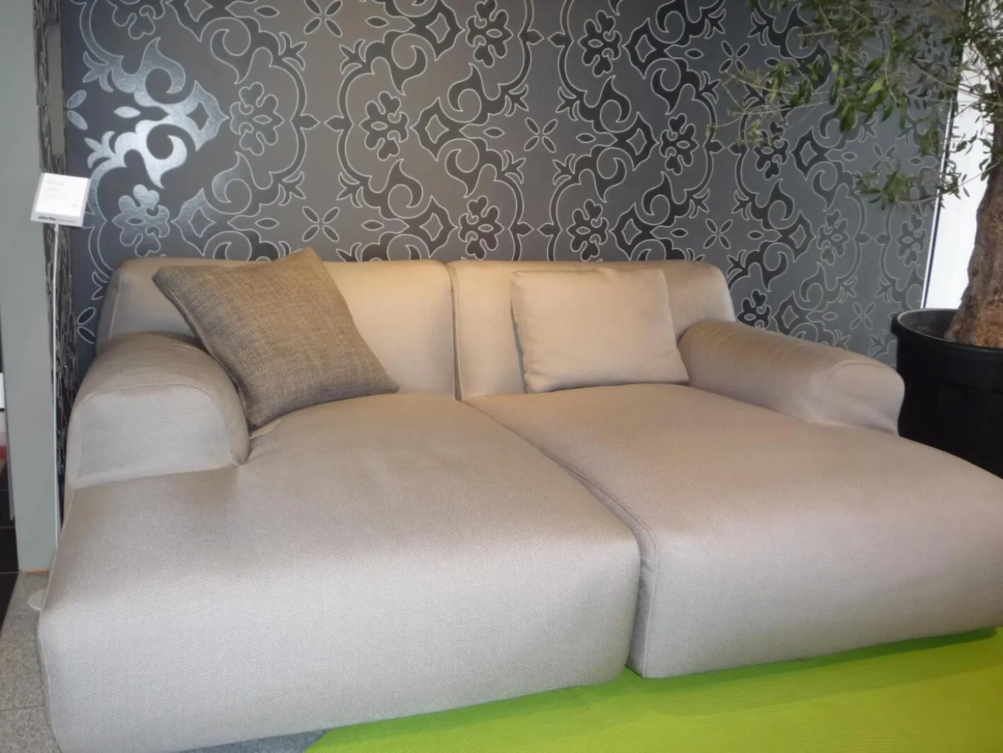 Chaise Longue Welcome Outdoor Stoff Wasserfest RT82 Sottobosco