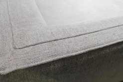 Chaiselongue Paul Stoff Widia W3822 Grau Beige Füße Anthrazit