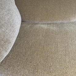 Chaiselongue Standalto Stoff T8575-33 Creme Füße Paladium Metall