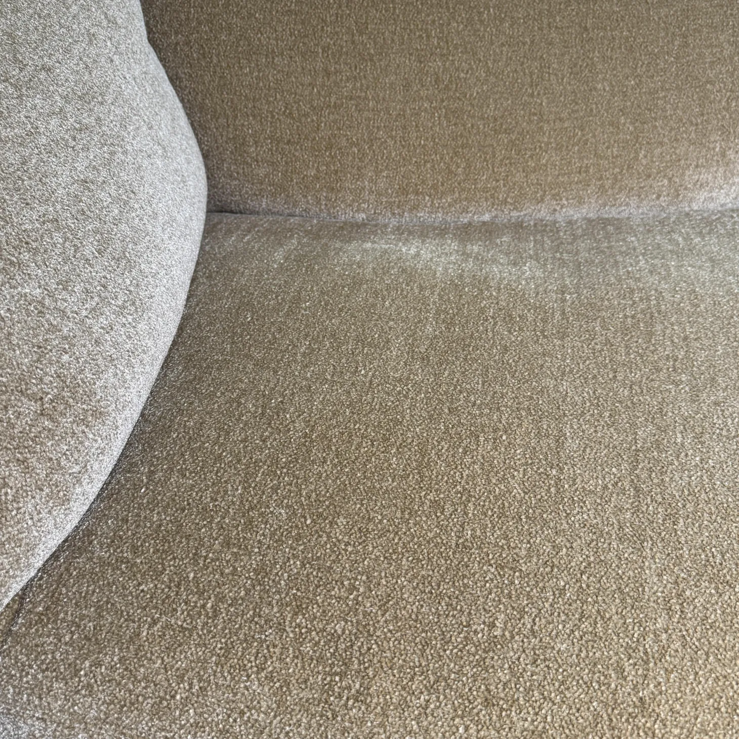 Chaiselongue Standalto Stoff T8575-33 Creme Füße Paladium Metall