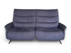 Comfort Sofa 4051 Cumuly Stoff Uni Ozean Blau Gestell Metallkufen Anthrazit Inklusive Elektrische Verstellung