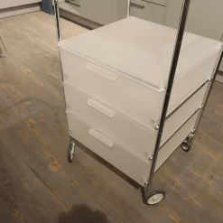 Container Mobil 2330 Mit Handgriffen Eisfarben L1 Verchromt