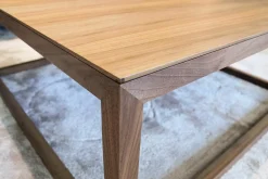 Couchtisch 261 Note Nussbaum Kaffee Braun