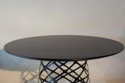 Couchtisch Aoyama Schwarze Laminat Untergestell Metall Schwarz