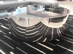 Couchtisch Coffee Table Constellation Bronze Shadow Smoke Grey Spiegelglas