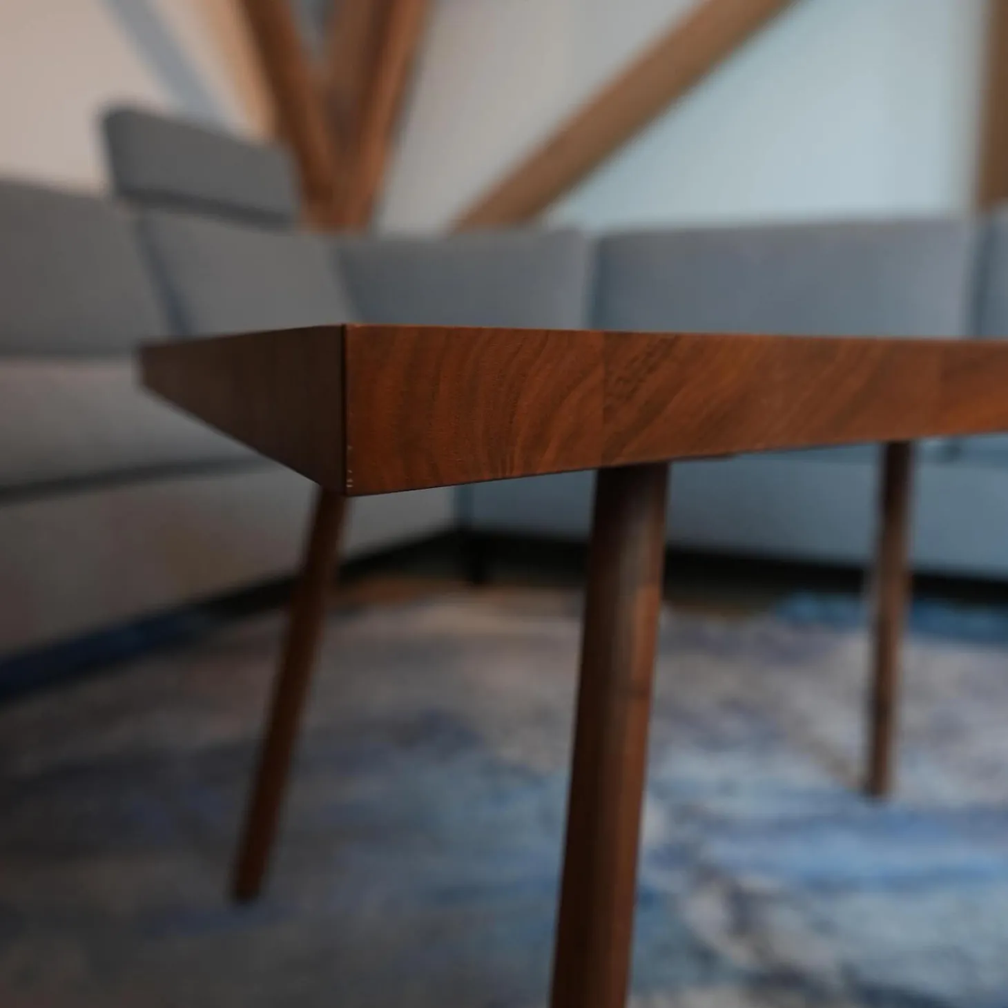 Couchtisch Deep Space Nussbaum Massiv Naturöl