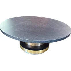 Couchtisch Disquo Eiche Furniert Gebeizt Matt Lackiert