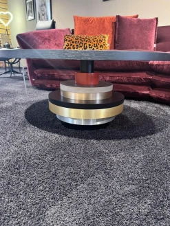 Couchtisch Disquo Eiche Furniert Gebeizt Matt Lackiert