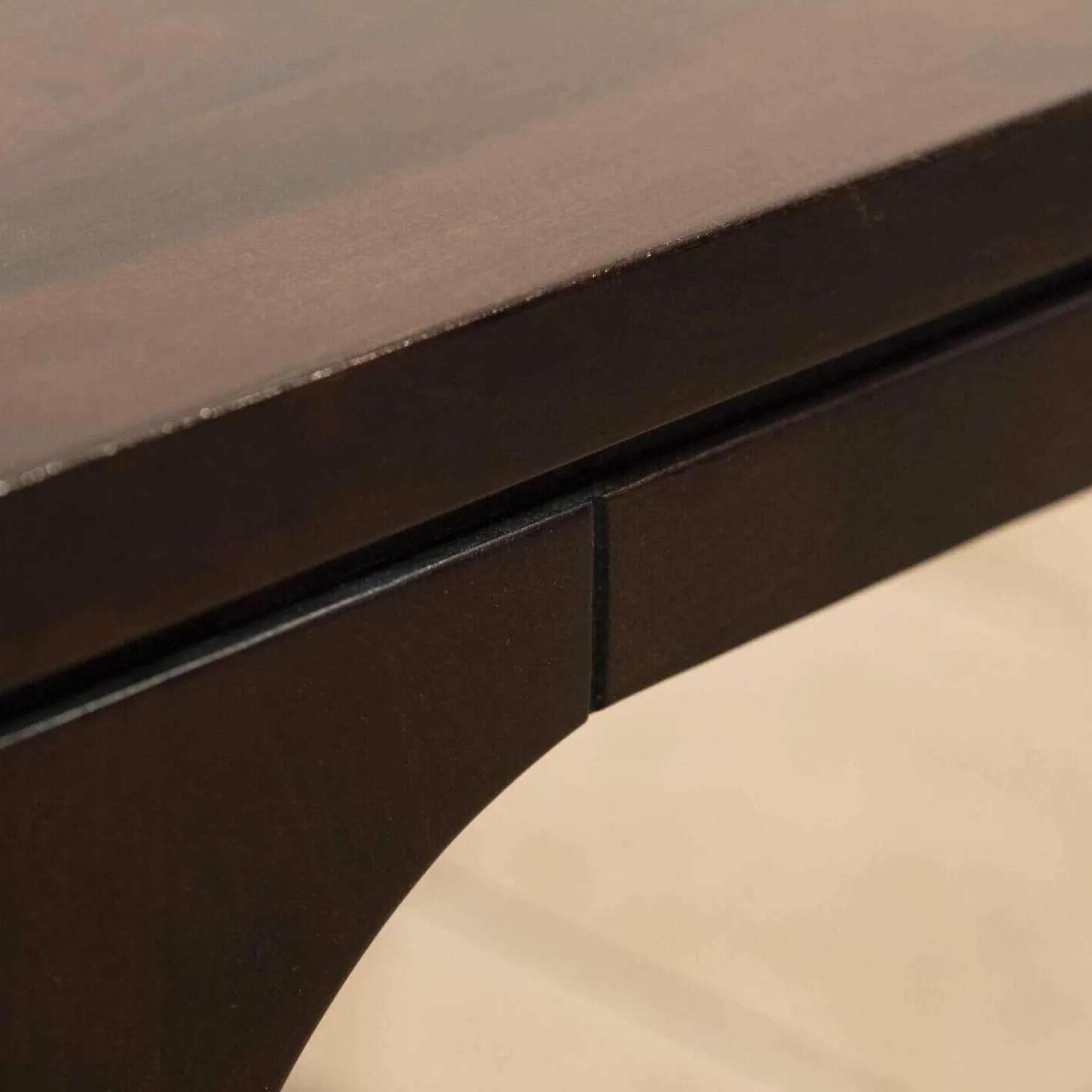 Couchtisch Europäische Kirsche Gebeizt Und Glänzend Lackiert