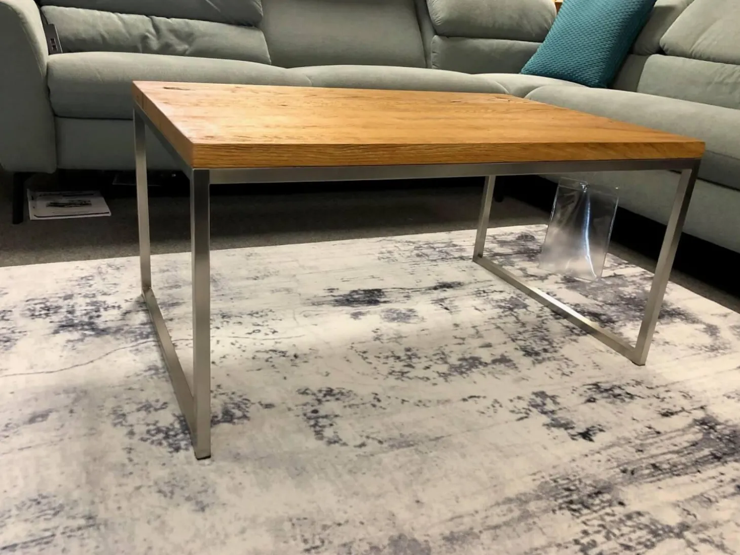 Couchtisch Modell AC90-L Eiche-Kern-Altholz