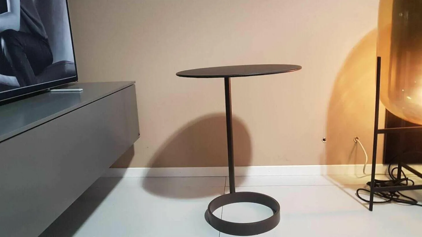 Couchtisch Sposa Tischplatte Leder Lipano Fondente