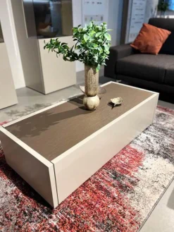 Couchtische CT 180 Lack Seidengrau Bronze