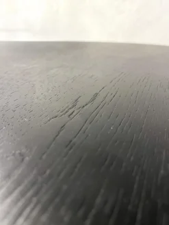 Couchtischset BC09 Tischplatte Eiche Schwarz Gebeizt Und Maramor Calacatta Veneto Weiß Beige Mit Kieselkante Gestell Aluminium Elioxiert Bronze Schwarz