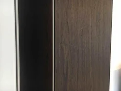 Dolby Surround Lowboard Ameno Glas Matt Weiß mit 2 Hängeelementen