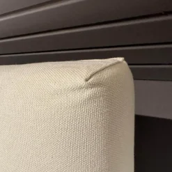 Doppelbett Basis Stoff 11-10318 Gr. 1 Füße QF10 71L Eiche Wenge Lackiert Mit Integrierter Unterfederung