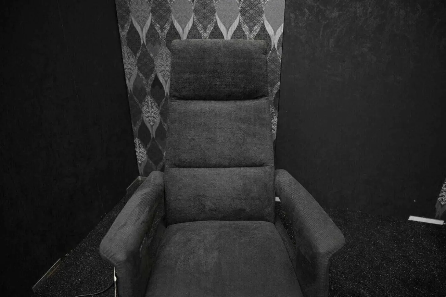 Drehsessel Cluster Medium Stoff Regain Anthrazit mit Elektrischer Fuß -und Rückenteilverstellung