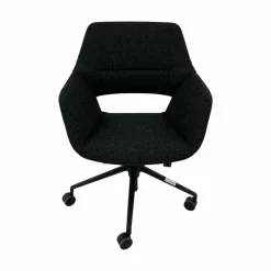 Drehstuhl OCCO Conference 224 63 Stoff 65 Re Wool Antharzit Gestell Stahl Schwarz Strukturmatt Mit Rollen