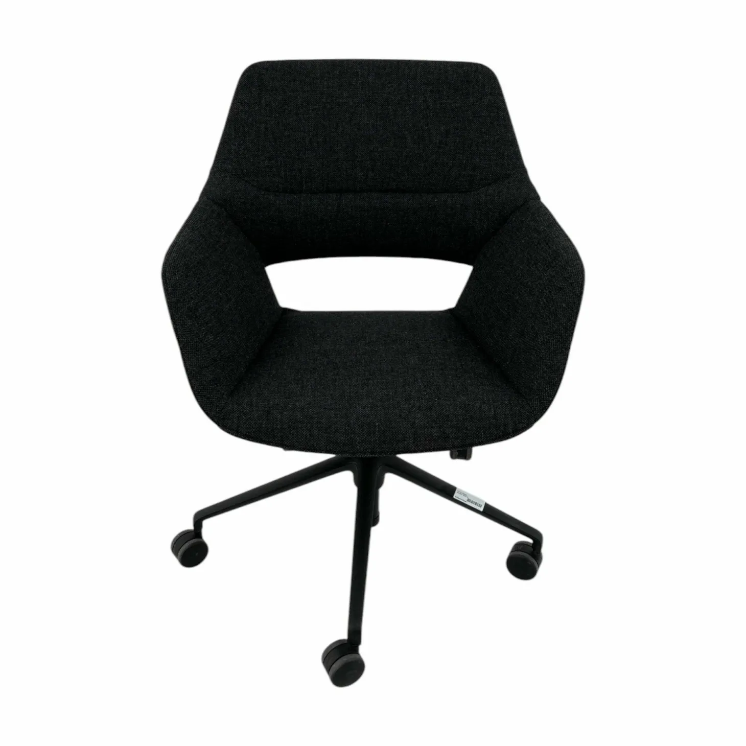 Drehstuhl OCCO Conference 224 63 Stoff 65 Re Wool Antharzit Gestell Stahl Schwarz Strukturmatt Mit Rollen