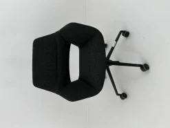 Drehstuhl OCCO Conference 224 63 Stoff 65 Re Wool Antharzit Gestell Stahl Schwarz Strukturmatt Mit Rollen