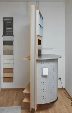 Drehsäule Duo-Center 71 Buche Alu