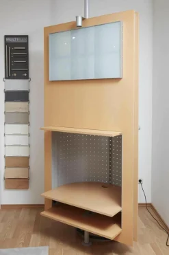 Drehsäule Duo-Center 71 Buche Alu