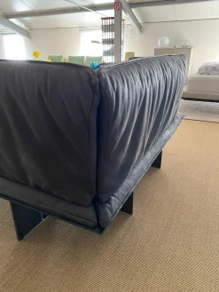 Eckbank Sequoia Leder Comoscio 10 Grau