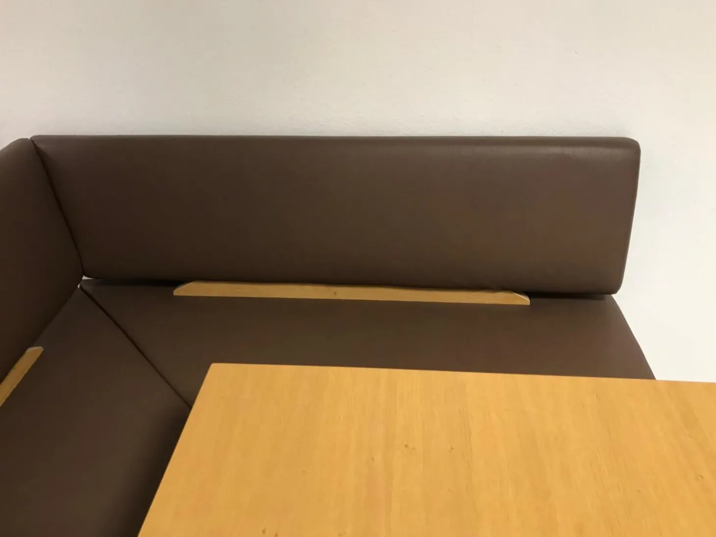 Eckbankgruppe Modell Trendline 350 Wildeiche Natur Bezug Kunstleder Braun