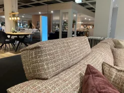 Eckgarnitur SO Dallas PL OTR Stoff Be Trendy 1673 Rose Rot Braun Inklusive Kissen