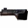 Ecksofa 1104 PRC Leder LL Soft 31 Nougat 281x251 Rücken Echt Wallfree